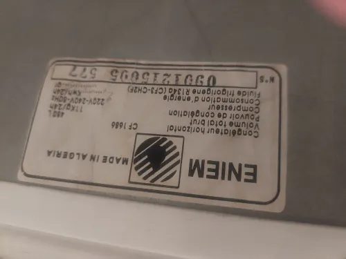 Congélateur eniem 480l