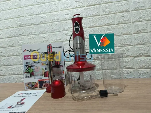 Robot 4En1 Marque Multismart Couleur Rouge
