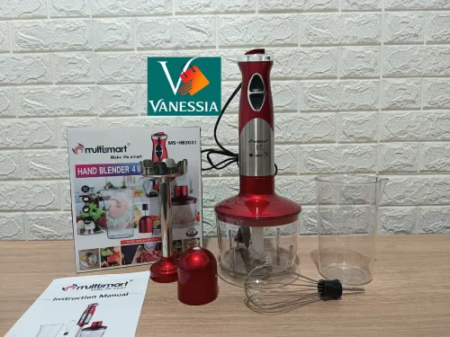 Robot 4En1 Marque Multismart Couleur Rouge