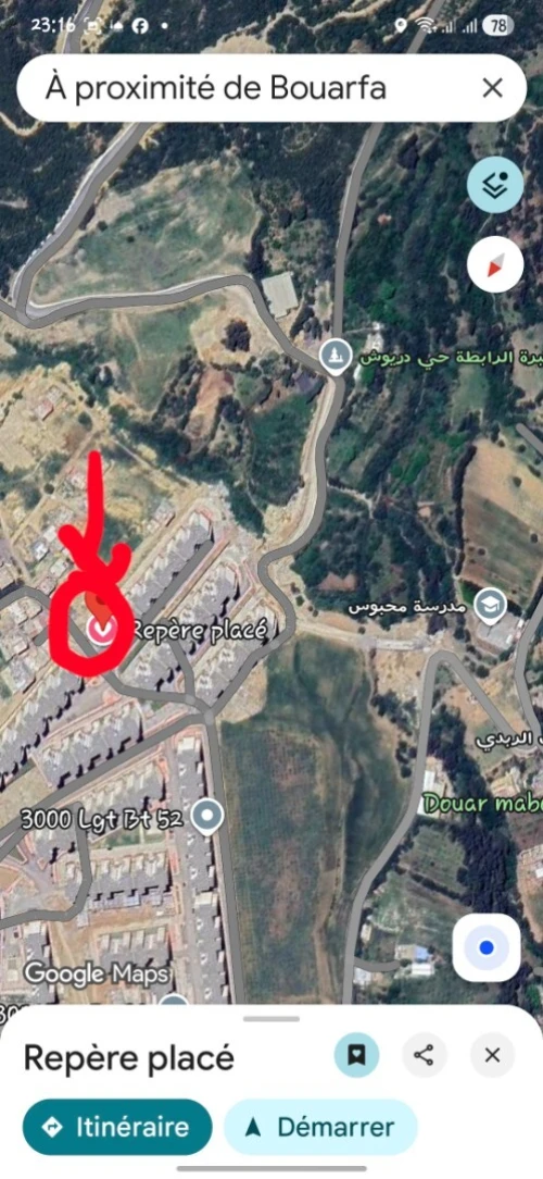 Location Appartement F4 Blida Bouarfa