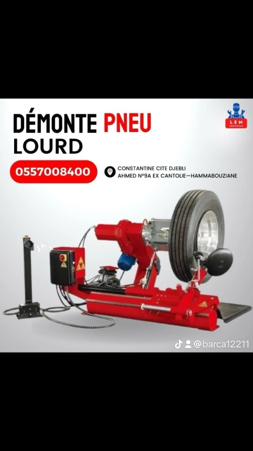 demonte pneu lourd