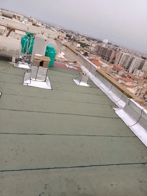 Travaux d'étancheité 
