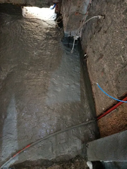 Travaux d'étancheité 