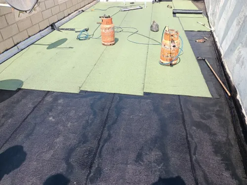 Travaux d'étancheité 