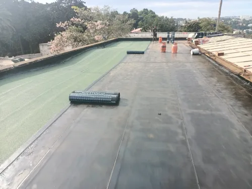 Travaux d'étancheité 