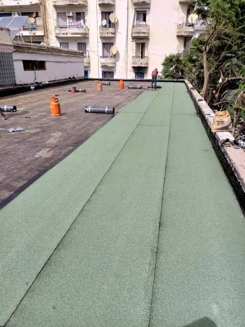 Travaux d'étancheité 