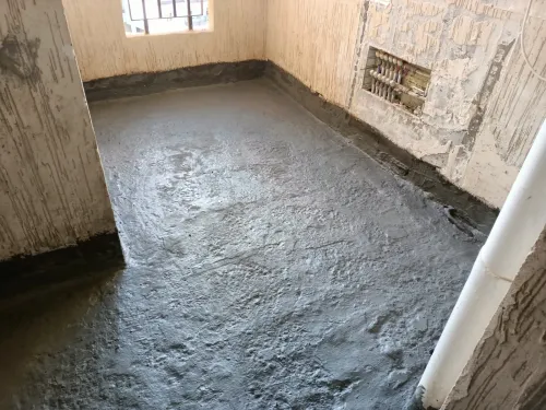 Travaux d'étancheité 
