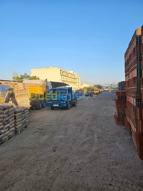 Vente de matériaux de construction Livraison de matériaux de CONSTRUCTION  بيع مواد البناء 