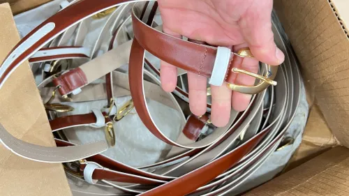 Ceintures femmes en cuir véritable made in italy