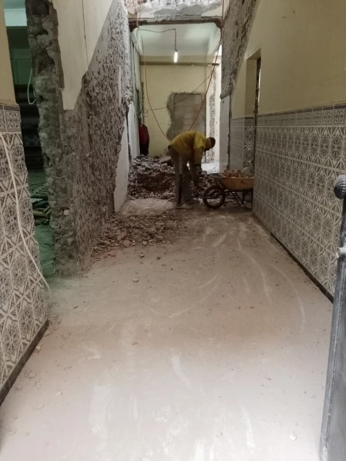 Démolition et décapage