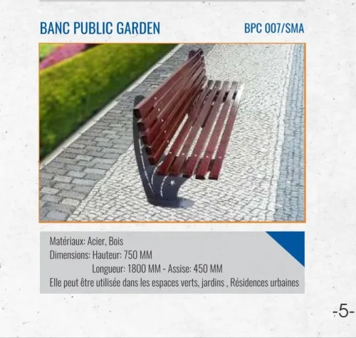 Éclairage publique & mobilier urbains 