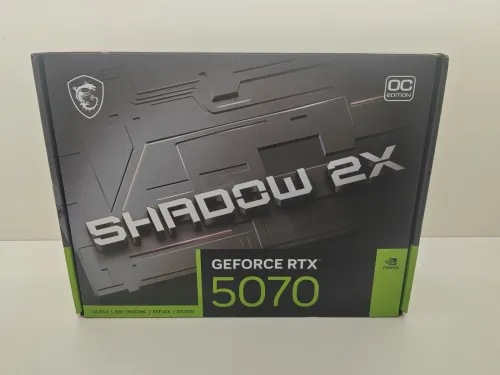 MSI RTX 5070 12GB SHADOW 2X OC 12GB