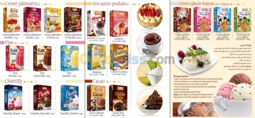 vente des produits pâtissiers 