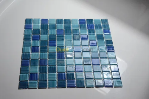 MOSAIQUE A RIEUR BLEU  /Réf: BL248