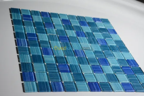 MOSAIQUE A RIEUR BLEU  /Réf: BL248