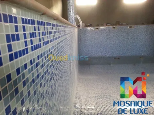 MOSAIQUE BLEU PISCINE /Réf:BL26