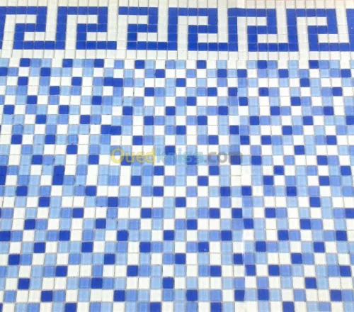MOSAIQUE BLEU PISCINE /Réf:BL26