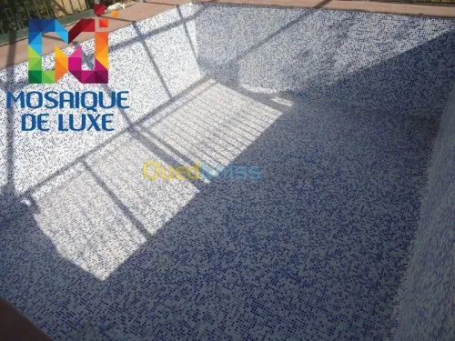 MOSAIQUE BLEU PISCINE /Réf:BL26