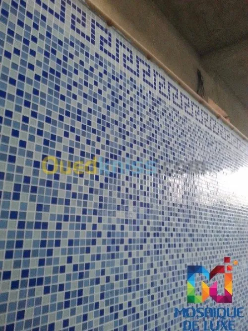 MOSAIQUE BLEU PISCINE /Réf:BL26