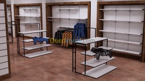 Etageres ,Agencement, décoration magasin Modern Design