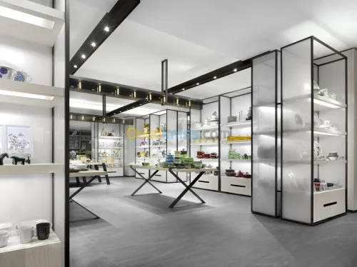 Etageres ,Agencement, décoration magasin Modern Design
