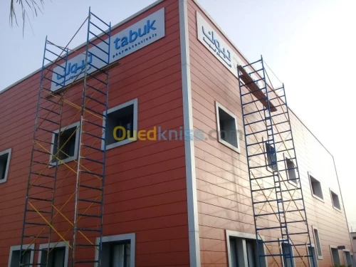 Revêtement de façades en ALUCO-BAND.