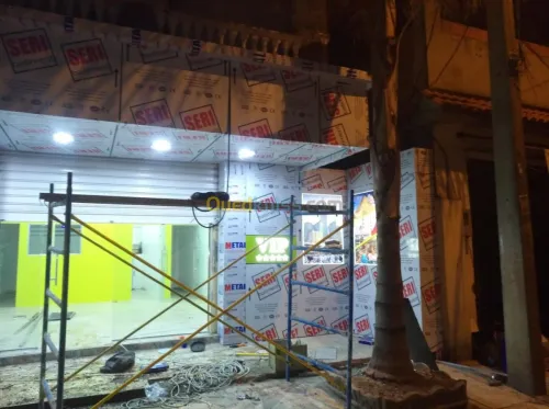 Revêtement de façades en ALUCO-BAND.