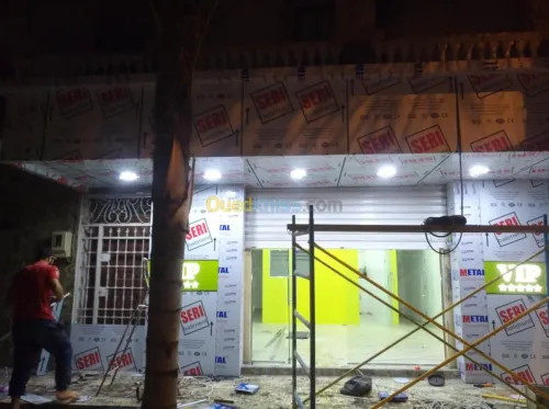 Revêtement de façades en ALUCO-BAND.