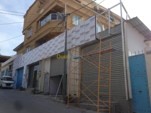 Revêtement de façades en ALUCO-BAND.