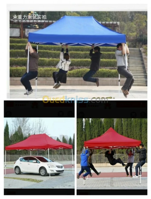 TENTE PLIANTE, TONNELLE, ABRIS, CHAPITEAU 