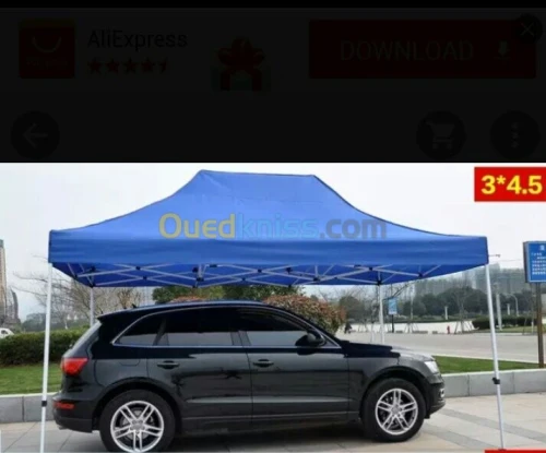 TENTE PLIANTE, TONNELLE, ABRIS, CHAPITEAU 