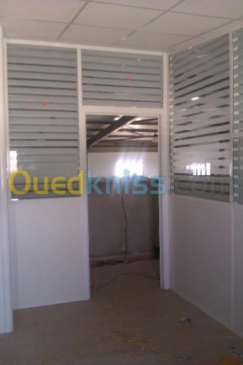Menuiserie d'aluminiume