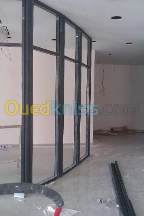 Menuiserie d'aluminiume