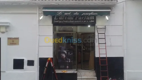 Alucobond,Lettre en relief plexi,LED.