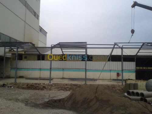 Etude,réalisation charpente métallique