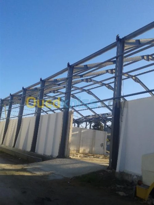 Etude,réalisation charpente métallique