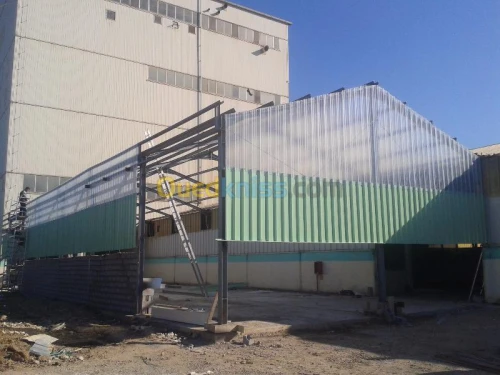 Etude,réalisation charpente métallique