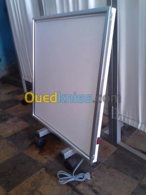 Négatoscope LED & Par avant 