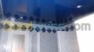 montage plafond en pvc