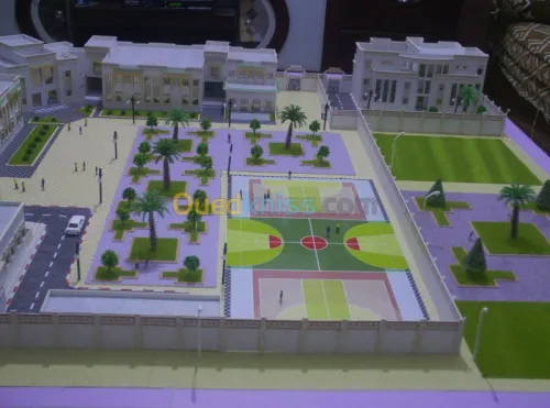 Realisation de maquette architecturale