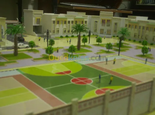 Realisation de maquette architecturale