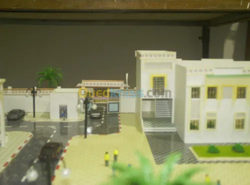 Realisation de maquette architecturale