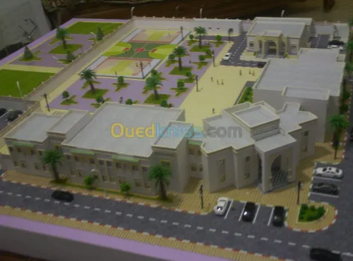 Realisation de maquette architecturale