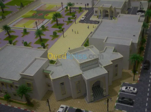 Realisation de maquette architecturale