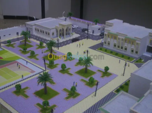 Realisation de maquette architecturale
