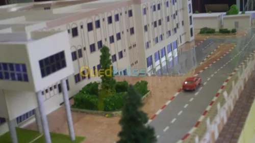 Realisation de maquette architecturale
