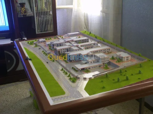 Realisation de maquette architecturale