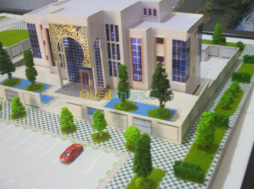 Realisation de maquette architecturale