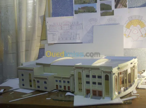 Realisation de maquette architecturale