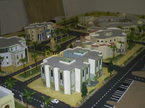 Realisation de maquette architecturale